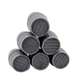 A set of eight grey, unpainted 2...