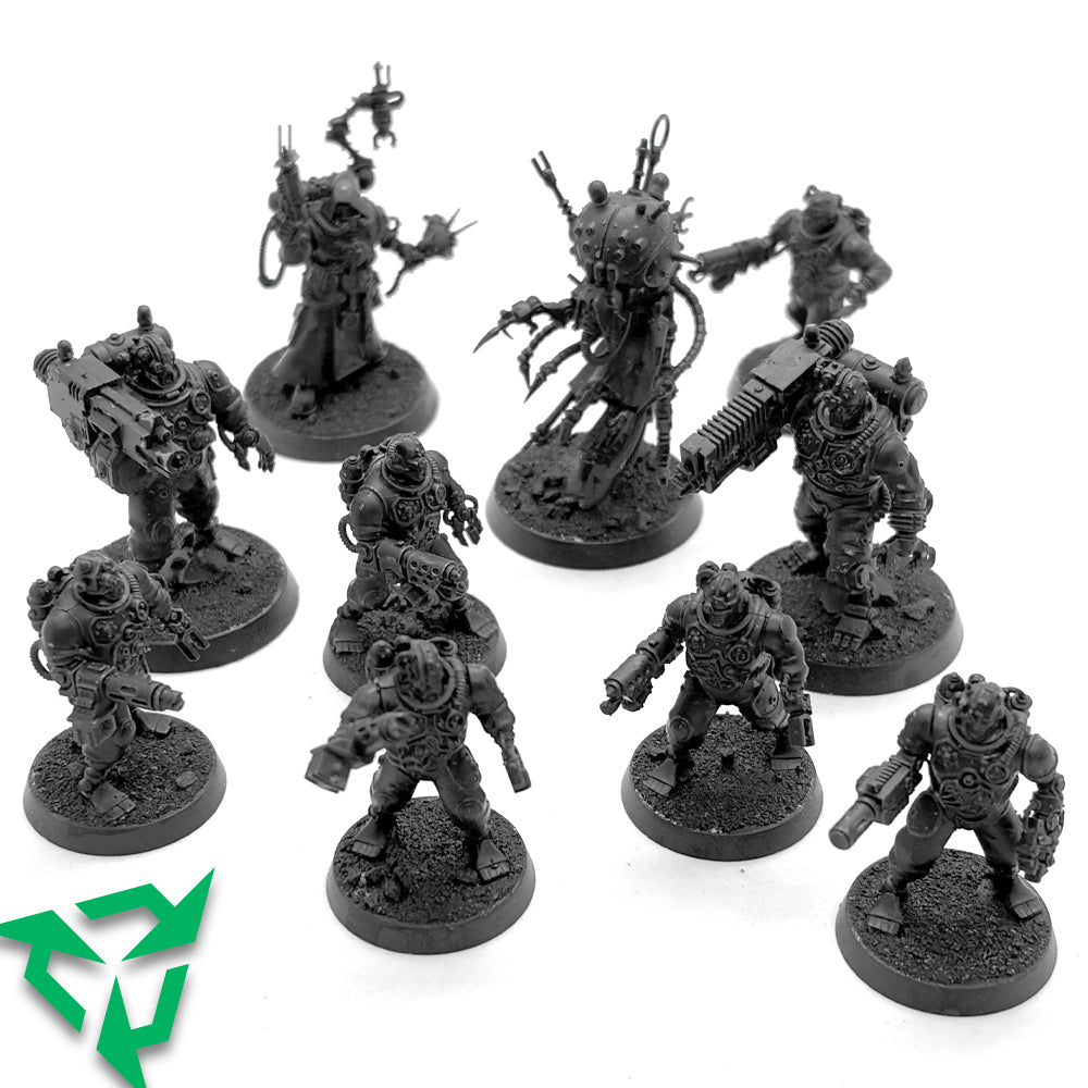Preloved Adeptus Mechanicus Kill Team Battlecade Front