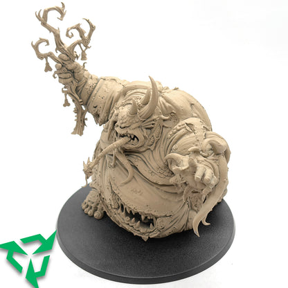 Preloved Assembled & Primed Rotigus Rainfather Warhammer Daemon Front View