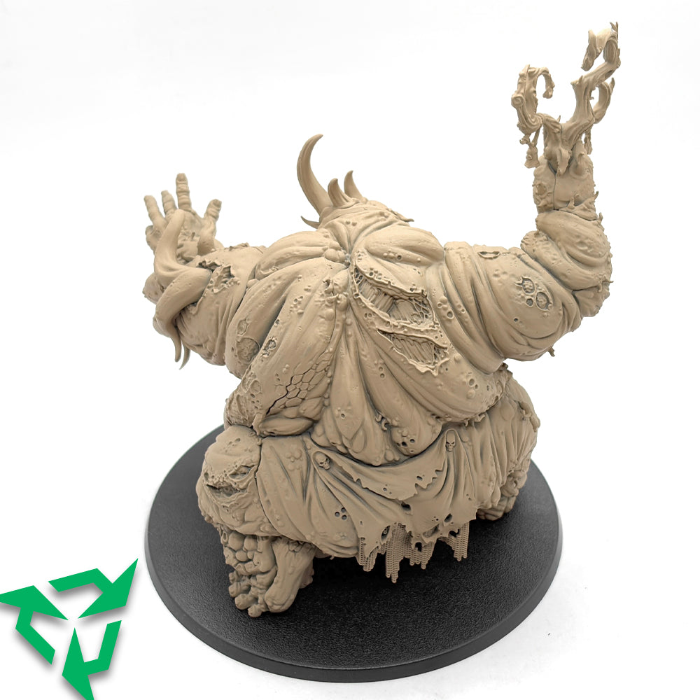 Preloved Assembled & Primed Rotigus Rainfather Warhammer Daemon Rear View
