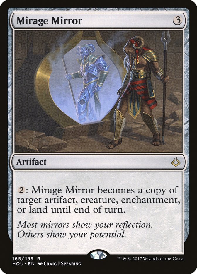 Hour of Devastation Mirage Mirror #165 Card Front