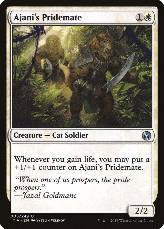 Ajani's Pridemate - Iconic Masters #005