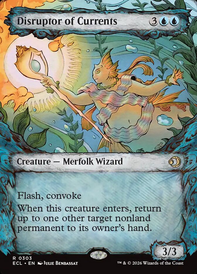Disruptor of Currents Fable Frame Lorwyn Eclipsed #303