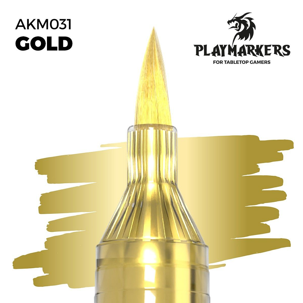 Playmarkers: Gold - Acrylic Paint Marker