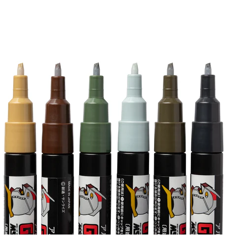 Gundam Marker MSV Set packaging ...