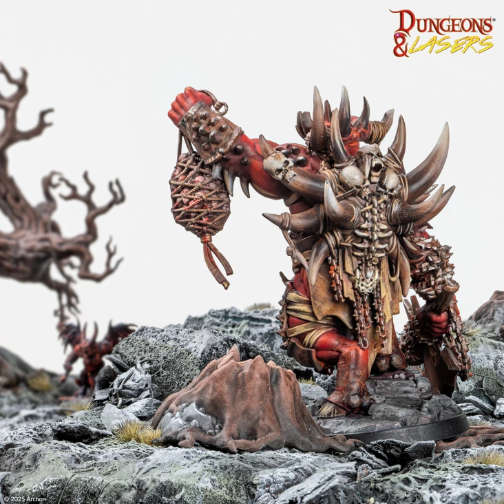 Dungeons and Lasers Baef the Horned Demon