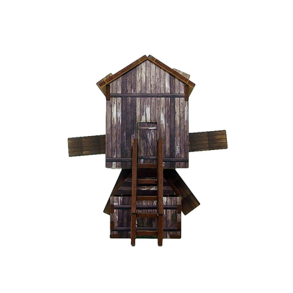 Pre-Painted WW2 Ostfront Village Windmill – 28–30mm Tabletop Scenery