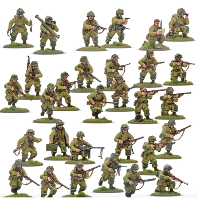 US Airborne (D-Day) Platoon - Bolt Action