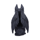 Griffael from Nemesis Now an wonderful occult Griffin figurine with big black eyes and silver decorative detail making a lovely gift for yourself or a friend.