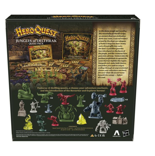 Hero Quest Jungles of Delthrak