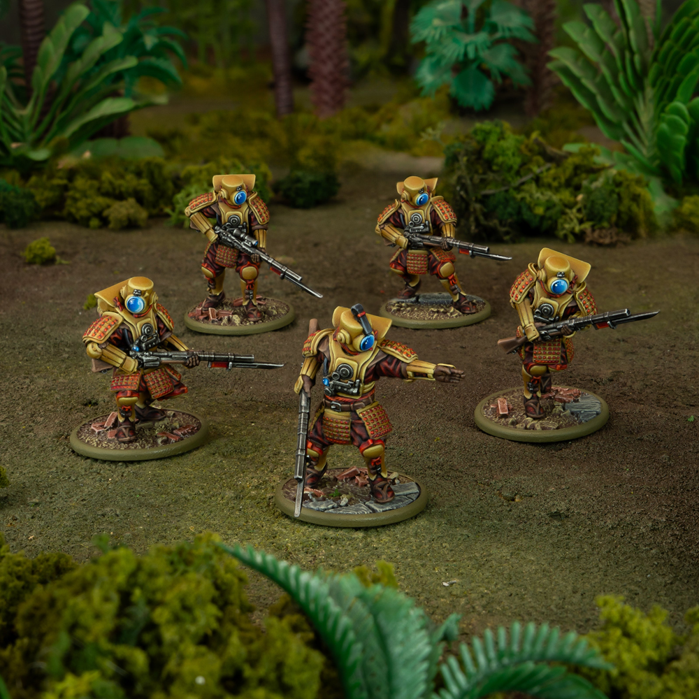 Konflikt ’47 Ghost Attack Squad -5 Figures