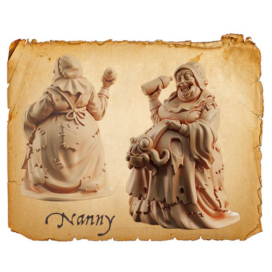 Moonstone Nanny Summoner resin m...