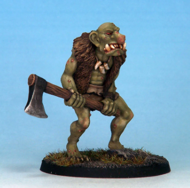 Troll with Axe - Crooked Dice