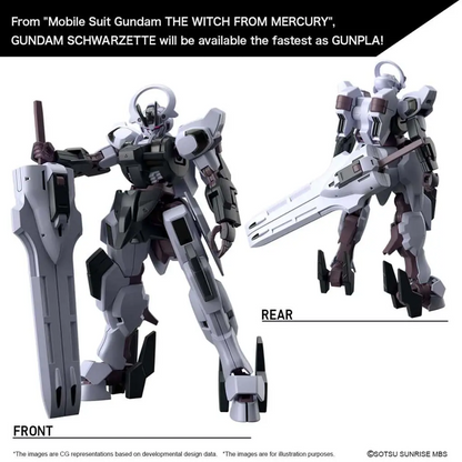 HG Gundam Schwarzette - Bandai Gundam