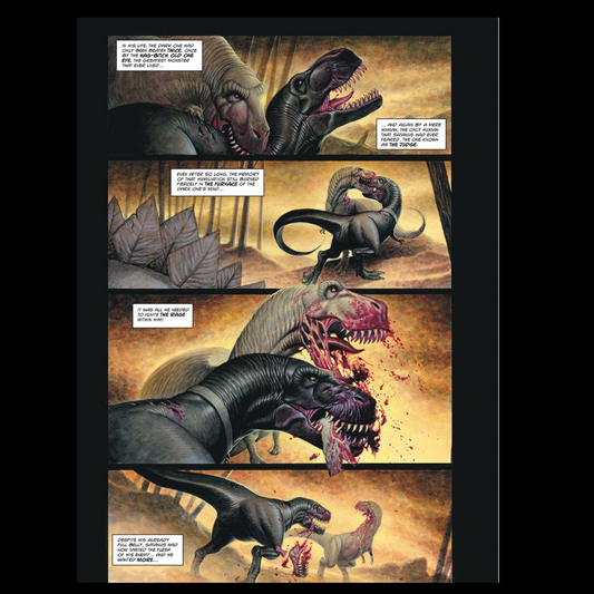 Comic book cover featuring chara...