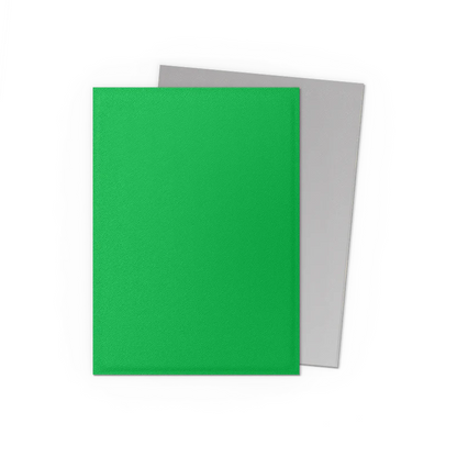 Dragon Shield Apple Green & Silver Matte Dual Sleeves