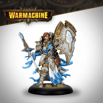 Warmachine Constance Blaize and Gallant Mercenary