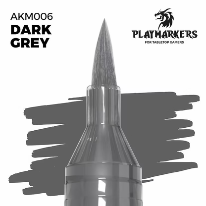 Playmarkers: Dark Grey - Acrylic Paint Marker