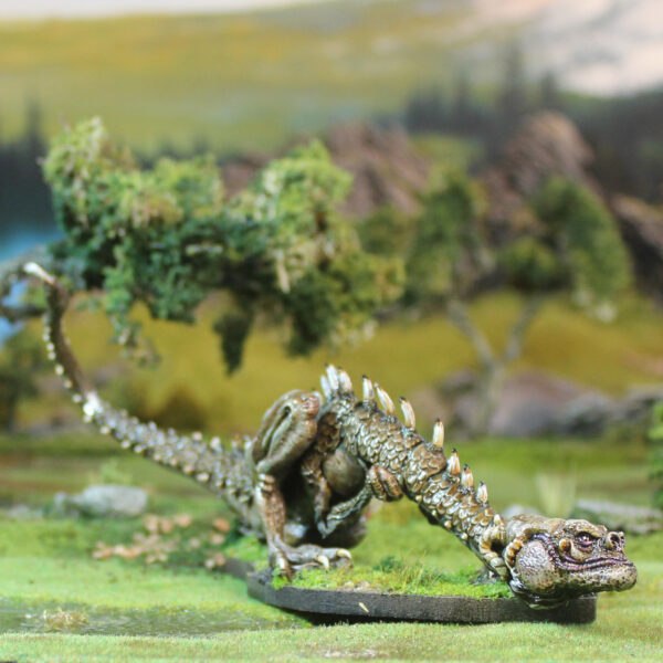 The Aedwyrm by Oakbound Studio. A resin wyrm miniature