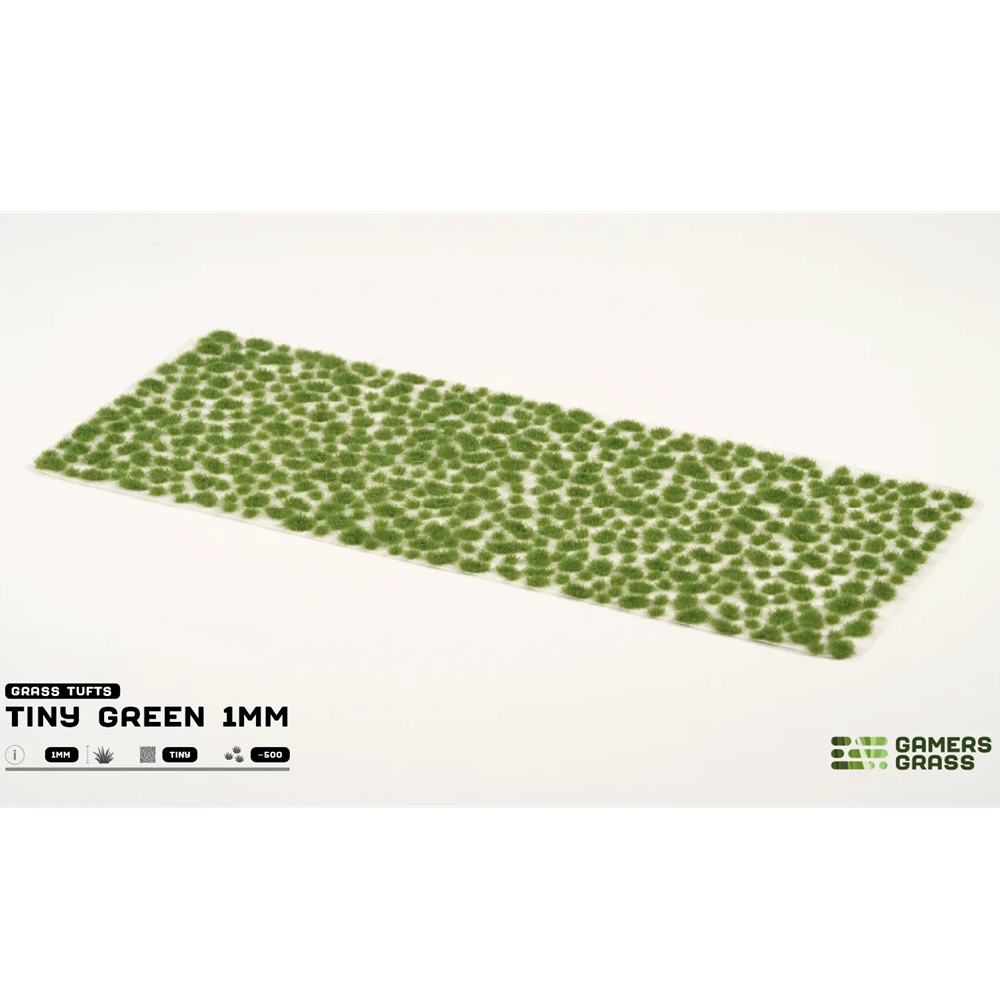 Gamers Grass Green - 1mm Tufts