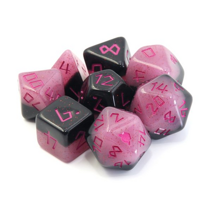 Dice Goblin The Charlatan - RPG Dice Set with Mini Dice Bag & Sticker