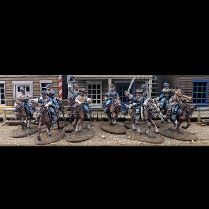 Dead Man’s Hand Mounted US Cavalry