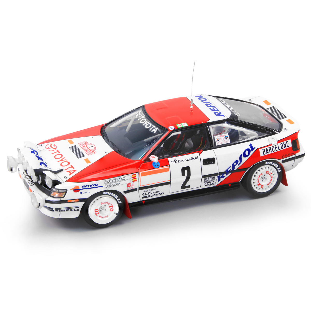 Beemax Toyota Celica GT-Four ST-165 1991 Monte Carlo Rally Winner -  1/24 Scale
