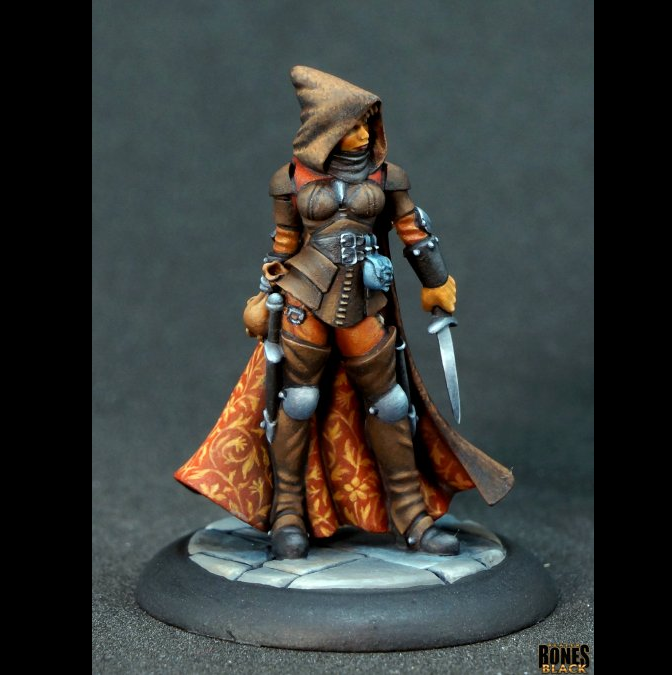 44240 Tara the Silent Human Rogue - Reaper Bones Black