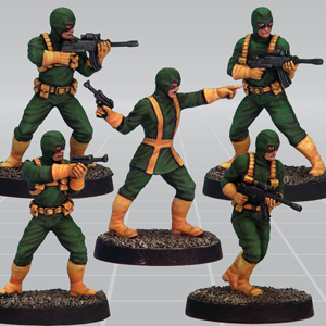 Kraken Troopers by Crooked Dice....