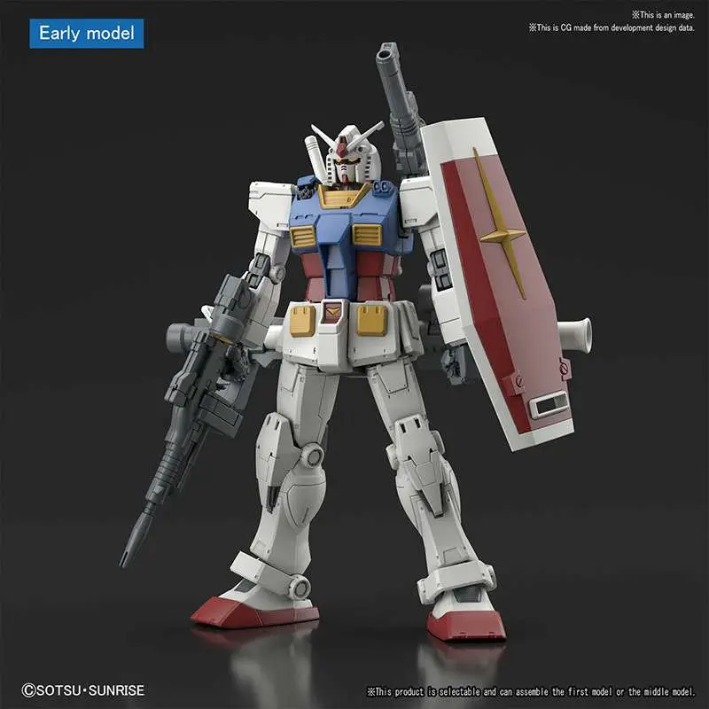 HG Rx-78-02 Gundam E.F.F Prototype Mobile Suit – 1/144 Bandai Gunpla
