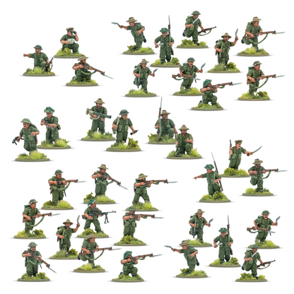Bolt Action Gurkha Infantry Platoon