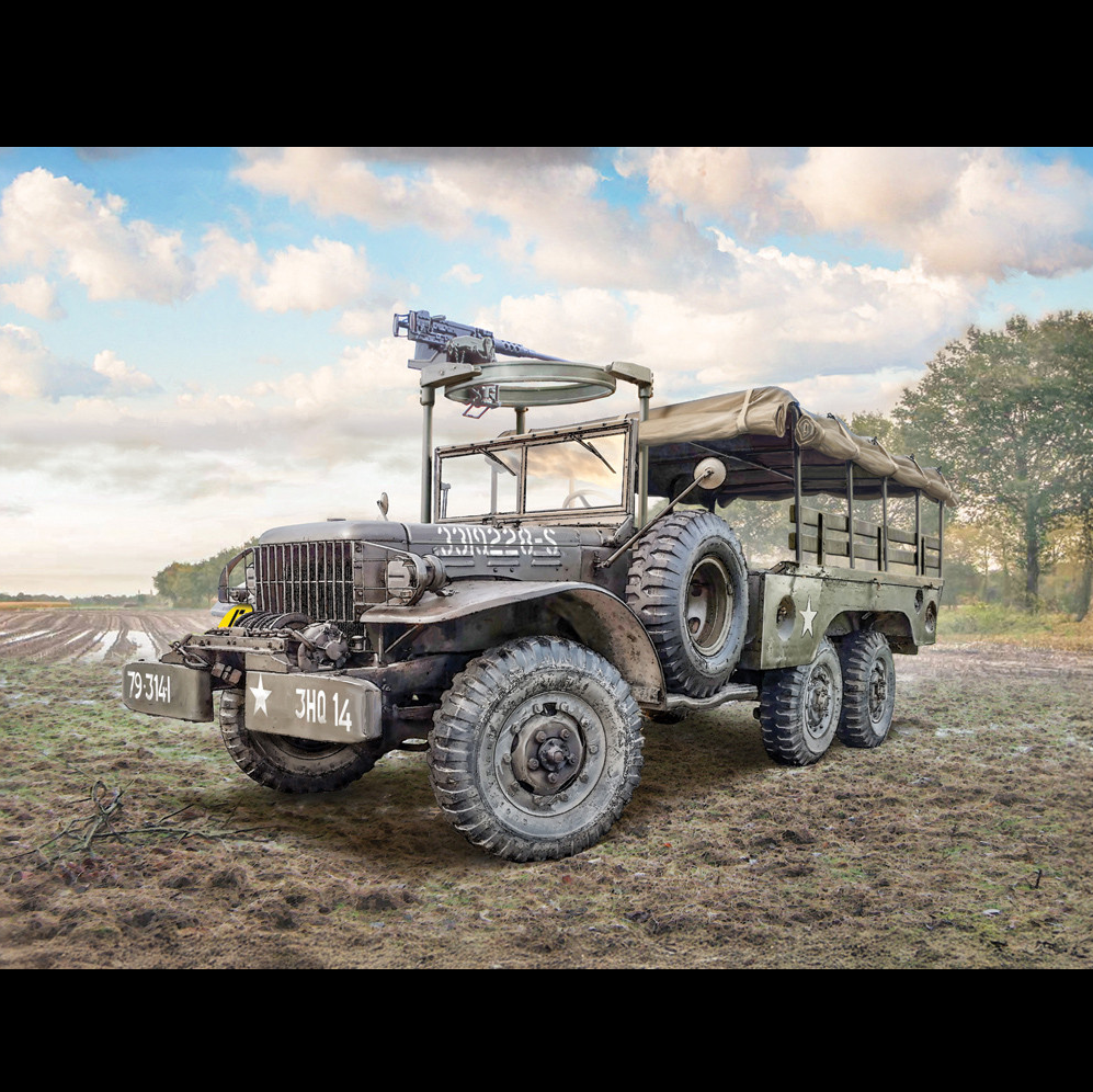 Dodge WC-62/63 1½ Ton 6x6 Truck - Italeri 1:35 Model Kit