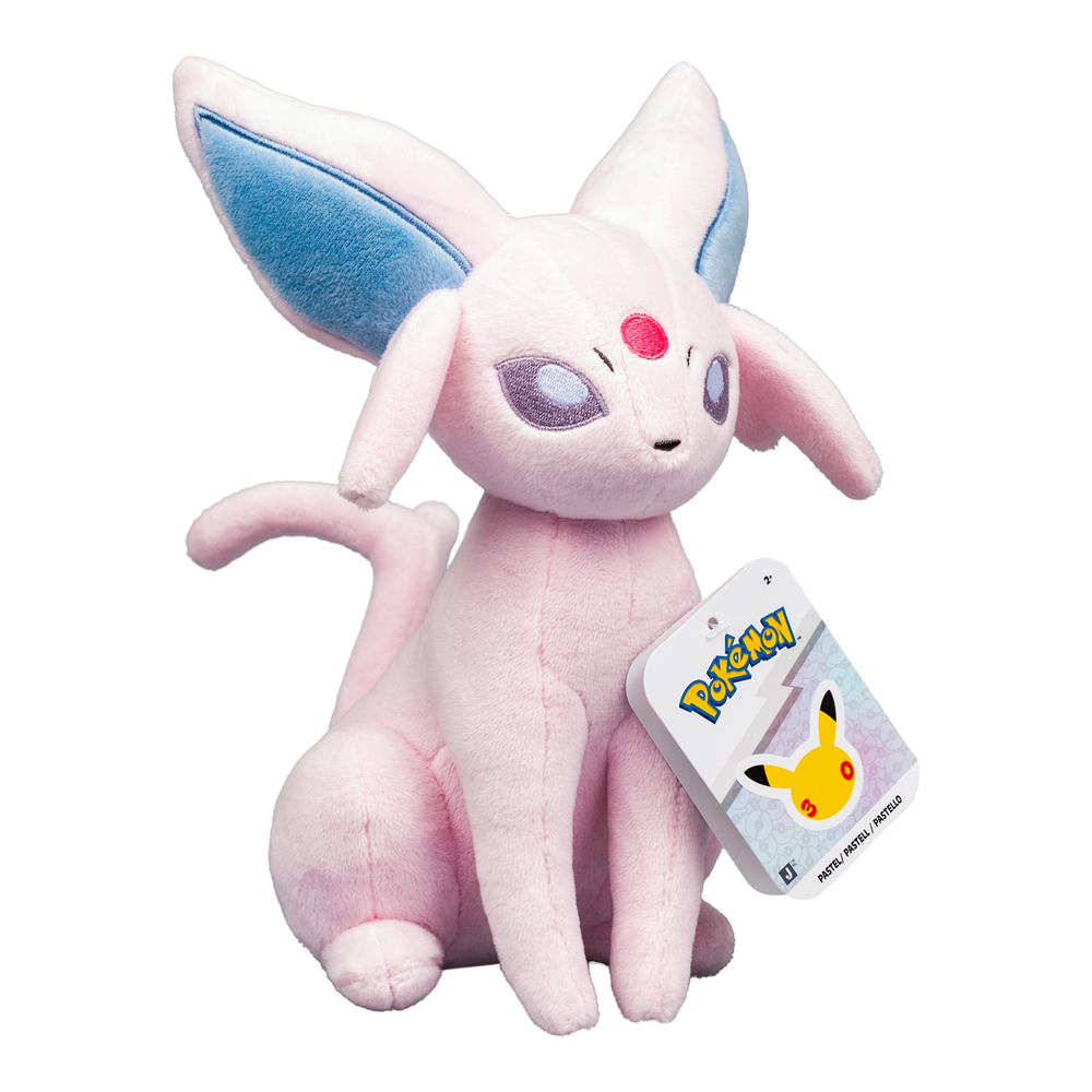 8" Espeon - Pastel 30th Anniversary Pokémon Plushie