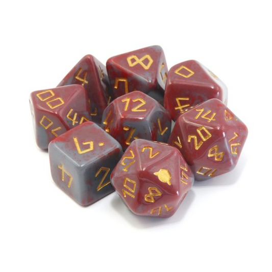 Dice set with packaging and acce...