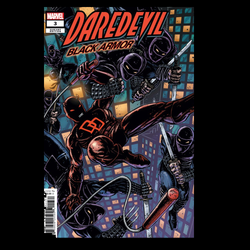 Daredevil Black Armour #3 from Marvel Comics written by D G Chichester with art by Netho Diaz. Friends and foes alike become embroiled in the battle for their lives beneath the streets of Hell's Kitchen