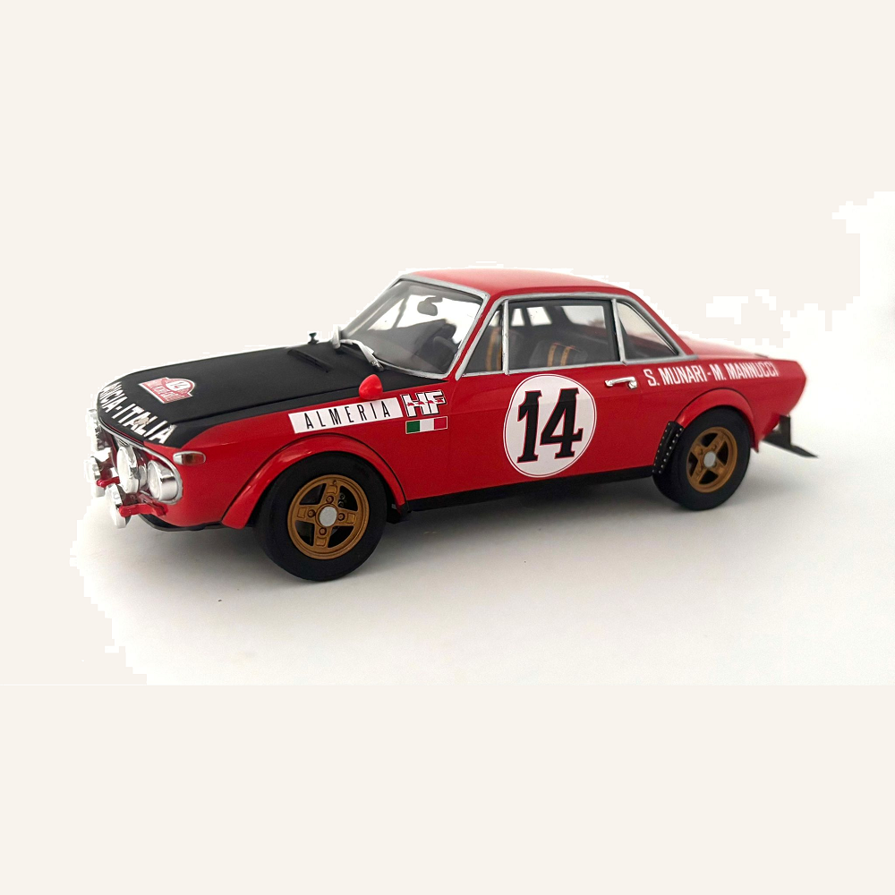 Italeri Lancia Fulvia HF Rally Montecarlo 1972 | 1:24 Scale Model Kit