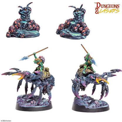 Dungeons and Lasers Cave Spiders