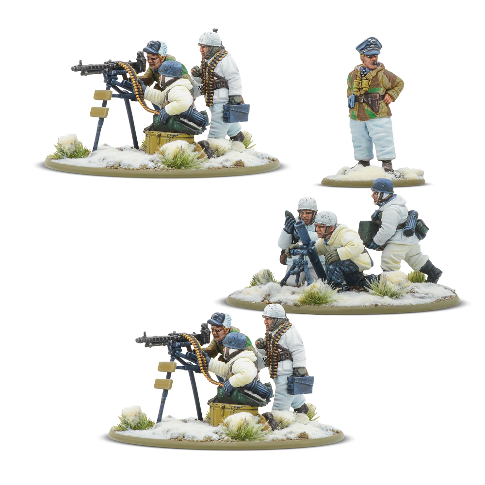 Fallschirmjäger Winter Heavy Weapons Platoon - Bolt Action