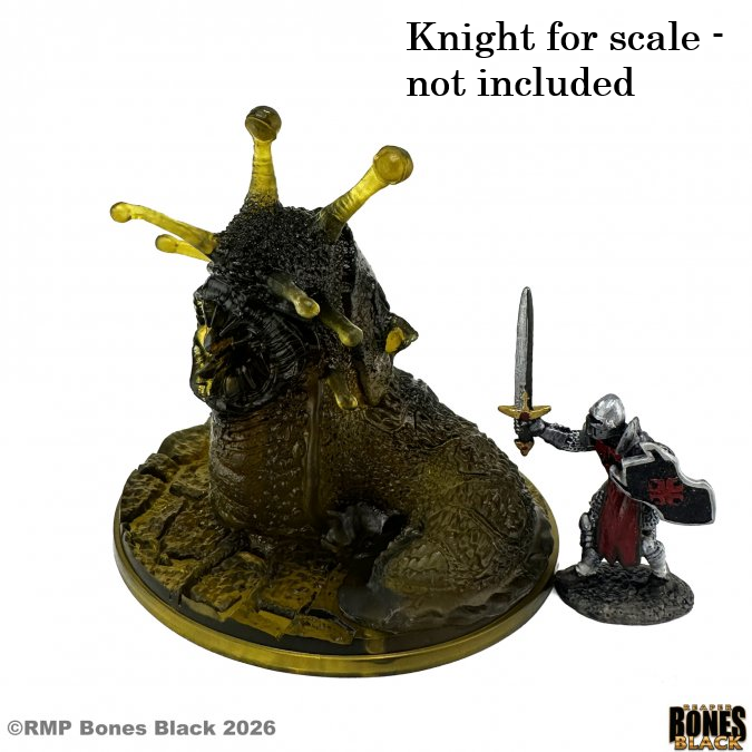44301 Monstrous Slug - Reaper Bones Black