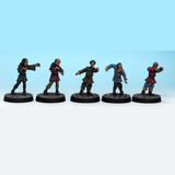 Zombie Husks by Crooked Dice.&nbsp; A set of five metal figures representing medieval looking zombies for your gaming table needs&nbsp; &nbsp; &nbsp;