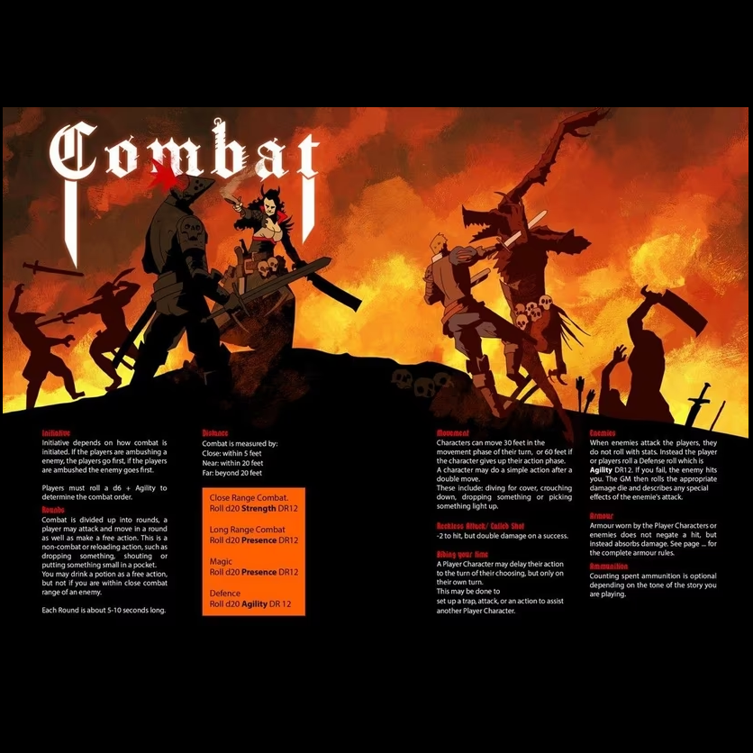 Black Powder & Brimstone RPG - Hardback book