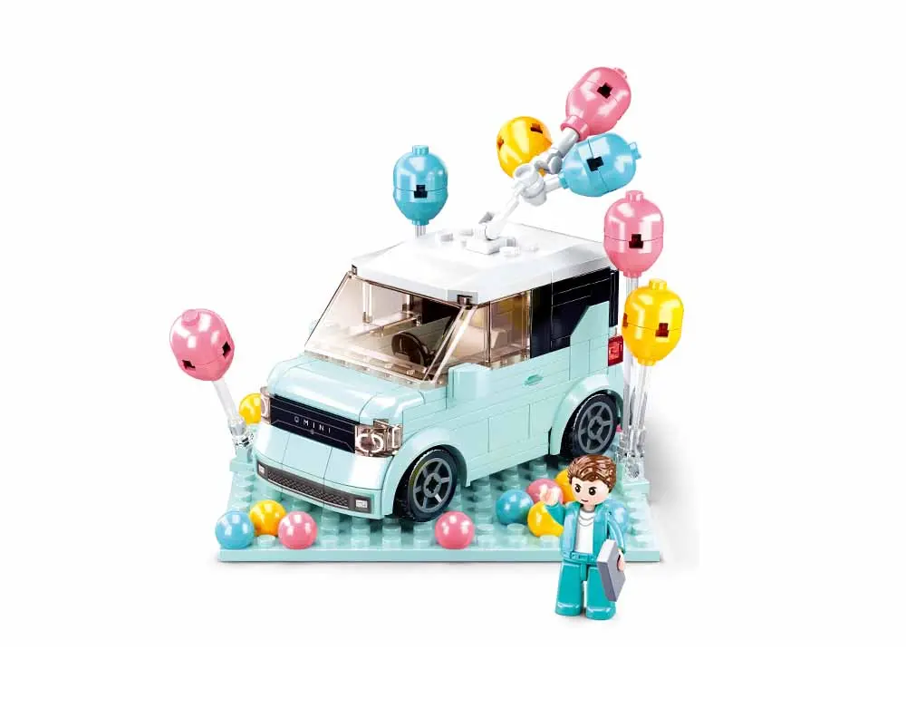 Sluban Omini Car - Mini Handcraft Building Brick Kit