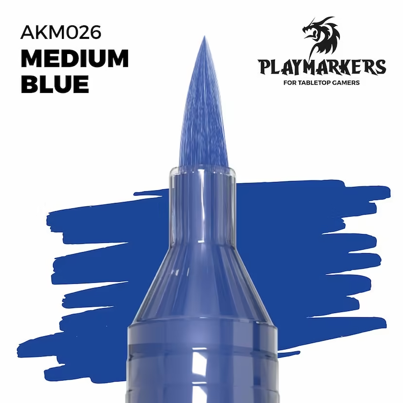 Playmarkers: Medium Blue - Acrylic Paint Marker