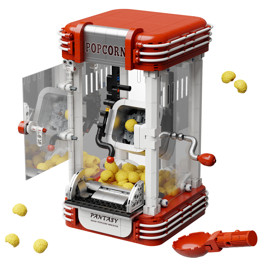 Popcorn Maker Machine - Pantasy Brick Kit