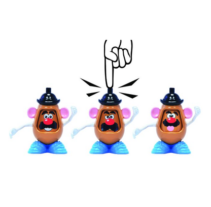World's Smallest Mr Potato Head