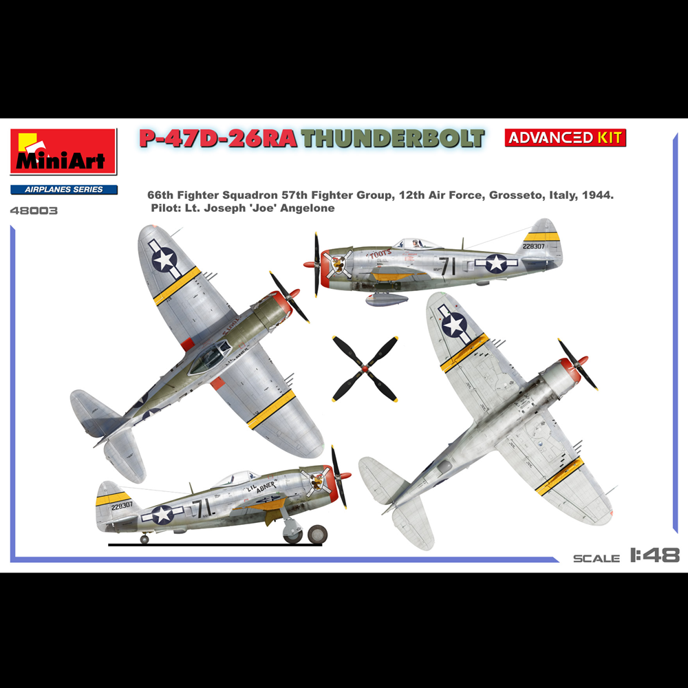 MiniArt P-47D-26RA Thunderbolt - 1/48 Scale