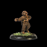 Brownie by Oakbound Studio. A lead pewter miniature supplied with 30mm round lipped base. The house elf of the Fae world, this characterful miniature will be a great edition for your tabletop.