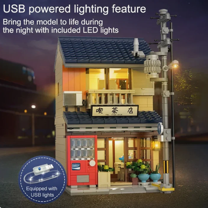 Japanese Kissaten Tea Shop - Cada Brick Kit