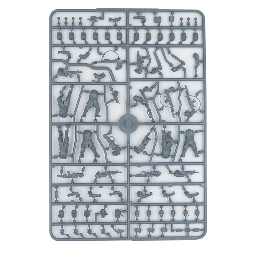 The Damned Infantry - Death Fields Wargames Atlantic