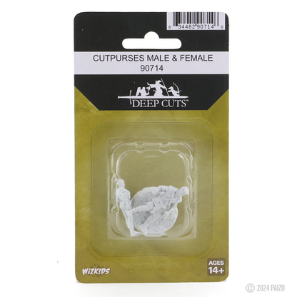 Cutpurses Male & Female - Wizkids Deep Cuts Miniatures